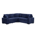 Roomfitters L-Shaped Pull-Out Sofa Bed with Wheels, USB Ports, and Power Outlets – Versatile Sleeper Sofa for Ultimate Living Room Comfort