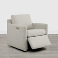 Nora Electric Reclining Swivel Chair with Footrest