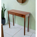 Porch & Den Holly Hill Solid Acacia Console Table with 1 Drawer