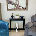 Porch & Den Holly Hill Solid Acacia Console Table with 1 Drawer