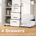 Costway Mobile Rolling Kitchen Island Cart with Wheels - Versatile Serving Utility - Learn More