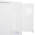 Contemporary Queen Murphy Bed with Integrated Closet and Storage Drawers