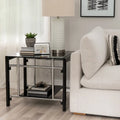 Jackie Black Accent Side Table