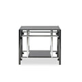 Jackie Black Accent Side Table
