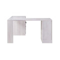 Furniture of America Barlon 59-Inch L-Shaped Computer Desk with USB Ports