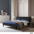 Christopher Knight Home Atterbury King Size Upholstered Bed Platform