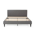 Christopher Knight Home Atterbury King Size Upholstered Bed Platform