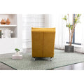 Linen Indoor Chaise Lounge Chair - Dimensions: 58.27" x 21.65" x 34.25"