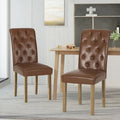 Set of 2 Aruda Upholstered Dining Chairs by Christopher Knight Home