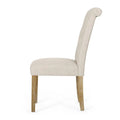 Set of 2 Aruda Upholstered Dining Chairs by Christopher Knight Home