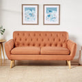 Christopher Knight Home Bernice Petite Sofa in Mid-Century Modern Style