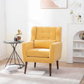 Contemporary Upholstered Accent Chair with Foam Filling for Living Room - Dimensions: 28.74 x 24.21 x 37.60 inches
