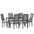 Christopher Knight Home Regan Upholstered 7-Piece Expandable Dining Set