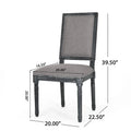 Christopher Knight Home Regan Upholstered 7-Piece Expandable Dining Set