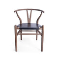 Set of 6 Gessford Ash Wood Dining Chairs by Christopher Knight Home