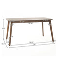 Christopher Knight Home Alma Mid-Century 5-Piece Wooden Rectangular Dining Set