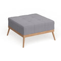 Christopher Knight Home Carson Lund Mid-Century Tufted Fabric Square Ottoman