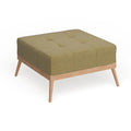 Christopher Knight Home Carson Lund Mid-Century Tufted Fabric Square Ottoman