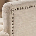 Christopher Knight Home Malone Tufted Back Fabric Club Chair - Dimensions: 28" L x 29.5" W x 33.5" H