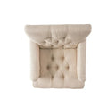 Christopher Knight Home Malone Tufted Back Fabric Club Chair - Dimensions: 28" L x 29.5" W x 33.5" H