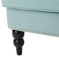 Christopher Knight Home Malone Tufted Back Fabric Club Chair - Dimensions: 28" L x 29.5" W x 33.5" H