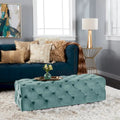 Christopher Knight Home Piper Glam Tufted Velvet Ottoman Bench