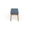 Christopher Knight Home Saxon Mid-Century Tufted Fabric Ottoman Bench - 43" L x 15.75" W x 17" H