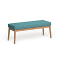 Christopher Knight Home Saxon Mid-Century Tufted Fabric Ottoman Bench - 43" L x 15.75" W x 17" H