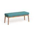 Christopher Knight Home Saxon Mid-Century Tufted Fabric Ottoman Bench - 43" L x 15.75" W x 17" H