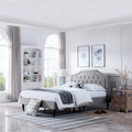 Christopher Knight Home Elinor Queen Upholstered Platform Bed