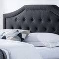 Christopher Knight Home Elinor Queen Upholstered Platform Bed