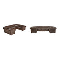 Gdansk 9-Person U-Shaped Chesterfield Sectional Sofa