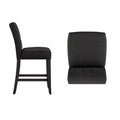 Brda Keyhole Counter Height High Back Stools - Set of 2