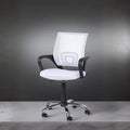 Adjustable Ergonomic Office Chair with Breathable Mesh, Lumbar Support, and 360-Degree Swivel Wheels for Enhanced Mobility