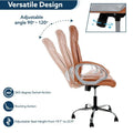 Adjustable Ergonomic Office Chair with Breathable Mesh, Lumbar Support, and 360-Degree Swivel Wheels for Enhanced Mobility