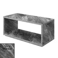 Northfield Admiral Coffee Table with Shelf by Convenience Concepts