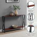 Tucson Console Table with Shelf by Convenience Concepts