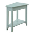 American Heritage Wedge End Table with Shelf by Convenience Concepts