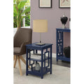 Convenience Concepts Town Square End Table Featuring Shelves