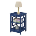 Convenience Concepts Town Square End Table Featuring Shelves