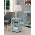 Convenience Concepts Town Square End Table Featuring Shelves