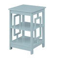 Convenience Concepts Town Square End Table Featuring Shelves