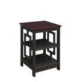 Convenience Concepts Town Square End Table Featuring Shelves