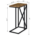 Tucson C-Shaped End Table by Convenience Concepts