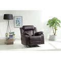 Copper Grove Sorgenfri Faux Leather Reclining Rocker Chair