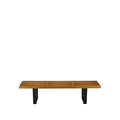 Nelson Wood Slate Bench - 48" Length, 14.5" Height, 18.5" Depth