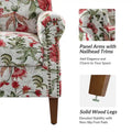 Giampiero Upholstered Wooden Armchair with Nailhead Accents by HULALA HOME