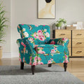 Nailhead Trimmed Living Room Armchair - Dimensions: 29.9W x 29.9H x 32.9D