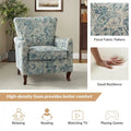 Set of 2 Samouel Contemporary Floral Wingback Armchairs by HULALA HOME
