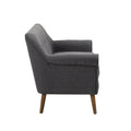 Porthos Home Ruth Small Fabric Loveseat Sofa with Rubberwood Frame